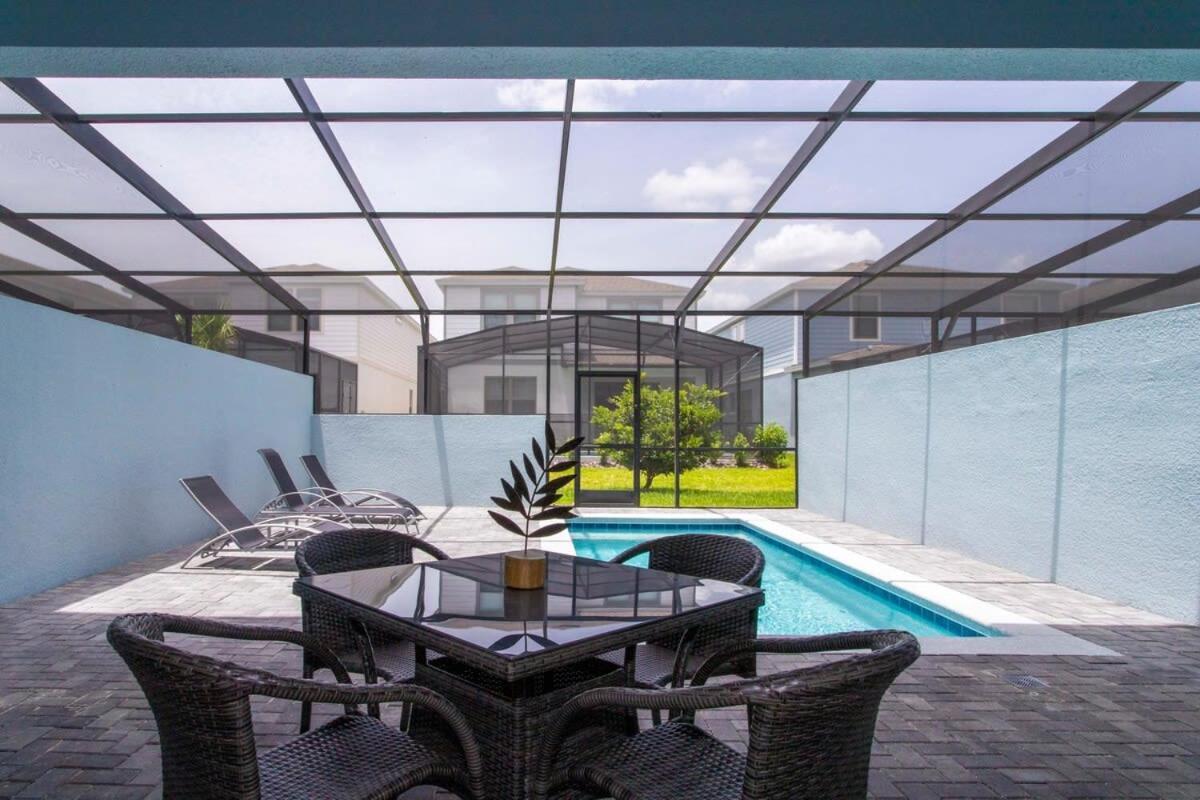 キシミー Splendid 5 Bd W/ Pool @ Windsor Westside 8921ヴィラ エクステリア 写真